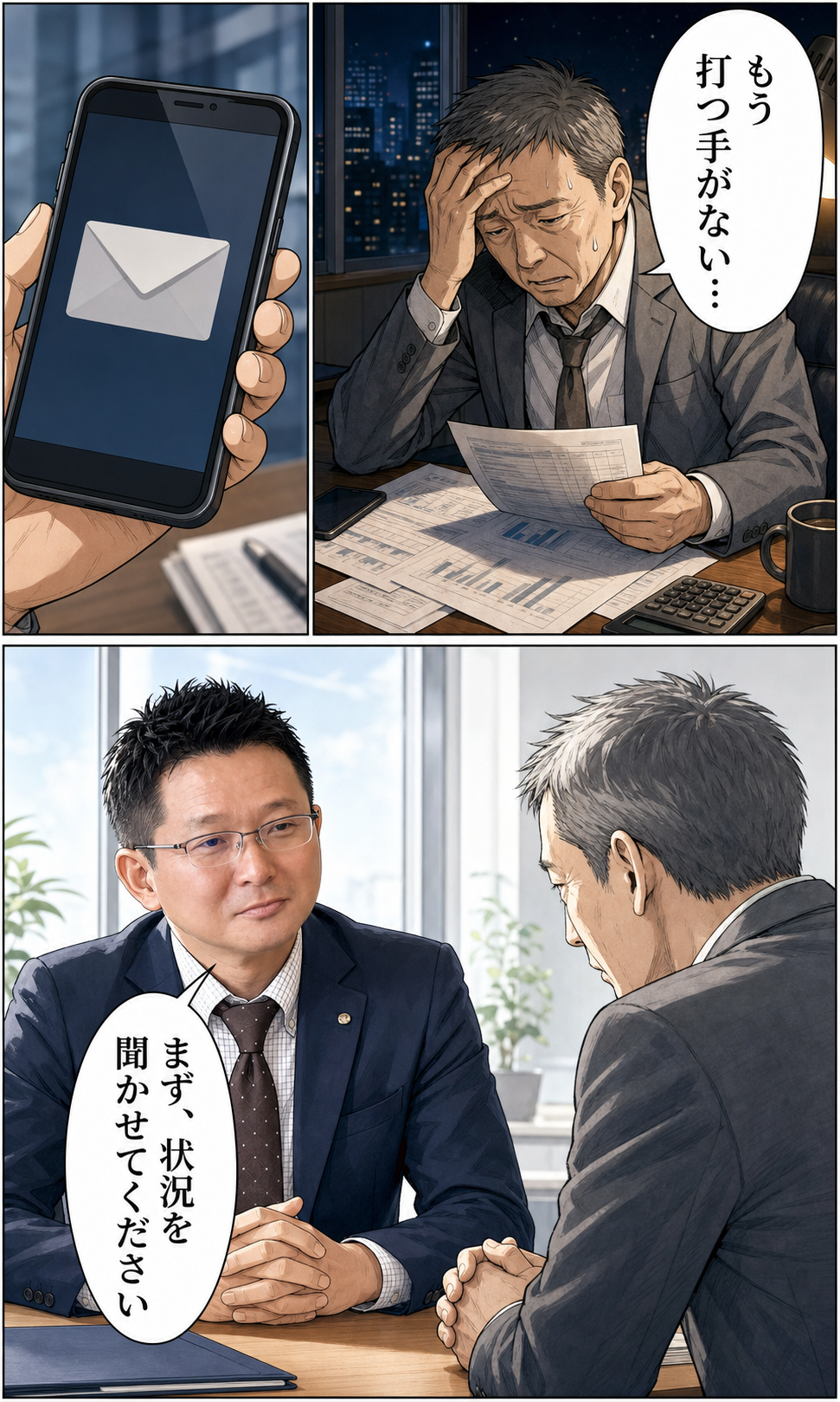 大坪和民のストーリー漫画 2ページ