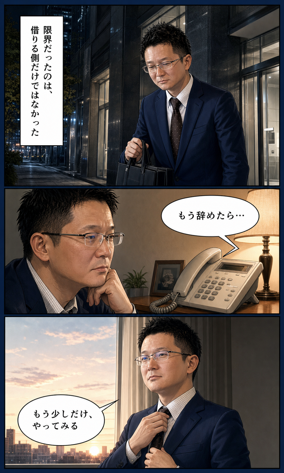 大坪和民のストーリー漫画 4ページ