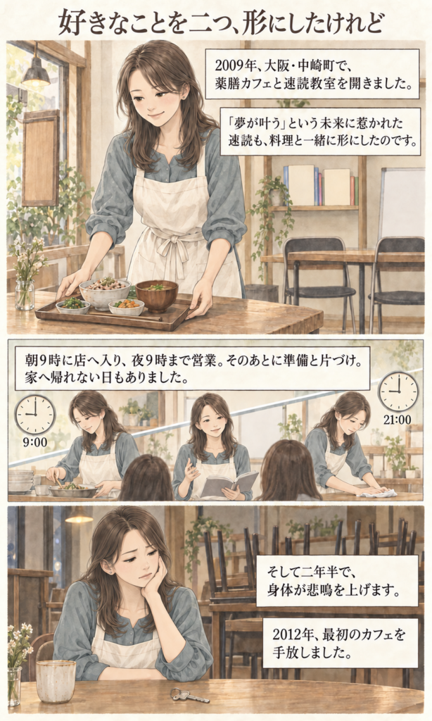 悟カフェ・宝樹幸子プロフィールストーリー漫画 5ページ目